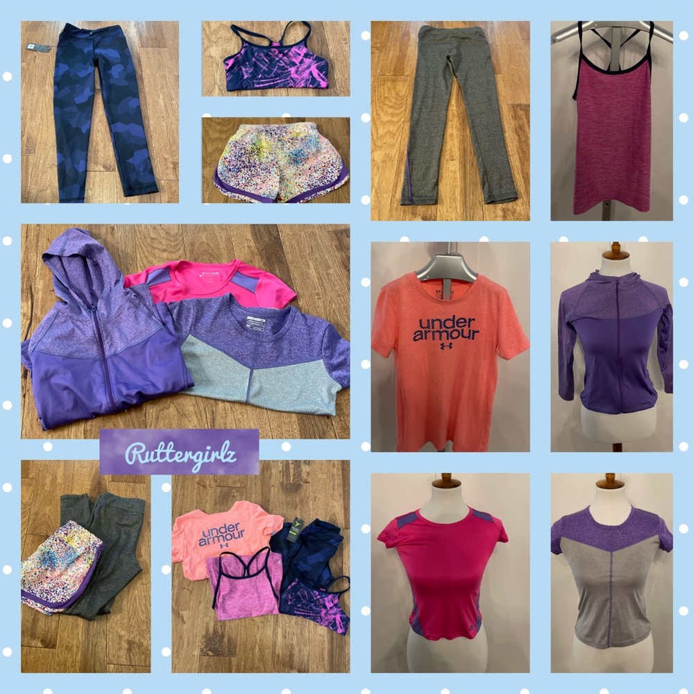 Active Wear Lot of 9 - Girls M 7/8